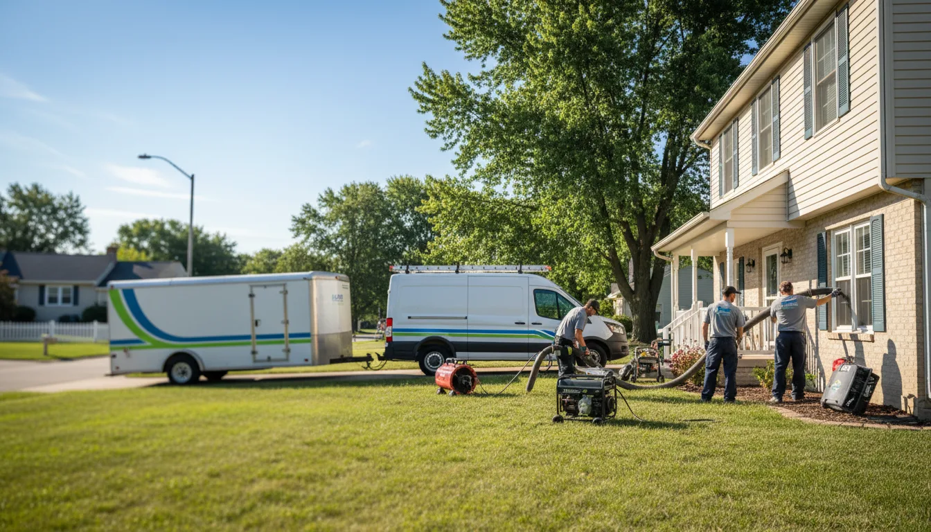 Flooded Basement Restoration And Cleanup With Repair in Kirwin, KS near me